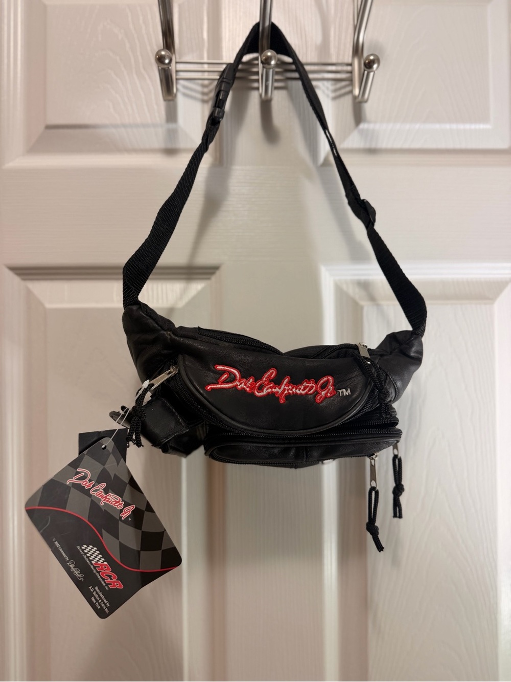 Vintage Dale Earnhardt Jr NASCAR #8 Leather Bag